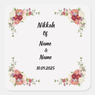 Os adesivos favoritos da Nikkah