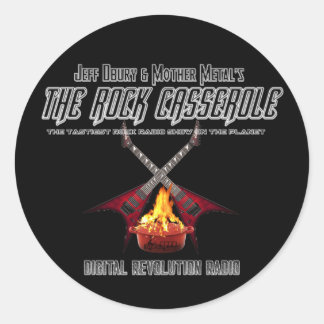 Os adesivos Glossy De 3" Rock Casserole