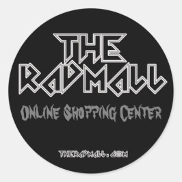 Os adesivos Rad Mall "Headbanger" de 3 pol