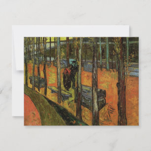Os Alyscamps (Cemitério) por Vincent van Gogh