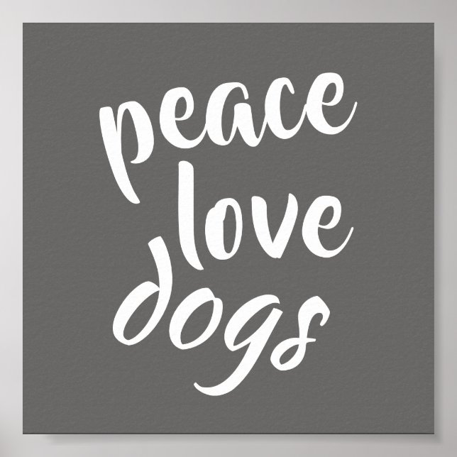os amantes dos cachorros citam cinza poster e mode (Frente)