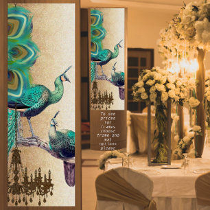 Os anos 20 rujir do pavão que Wedding o poster