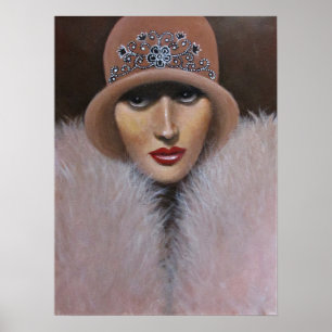 Os anos 20 senhora, poster