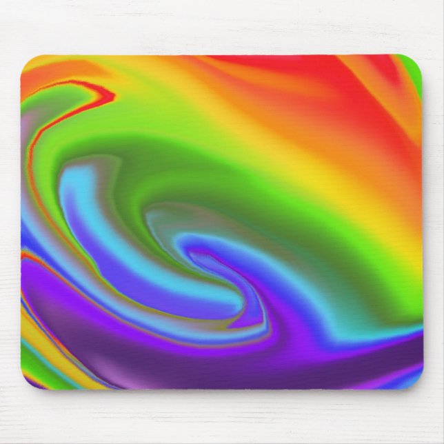 Os arcos-íris terminam realmente? mousepad (Frente)