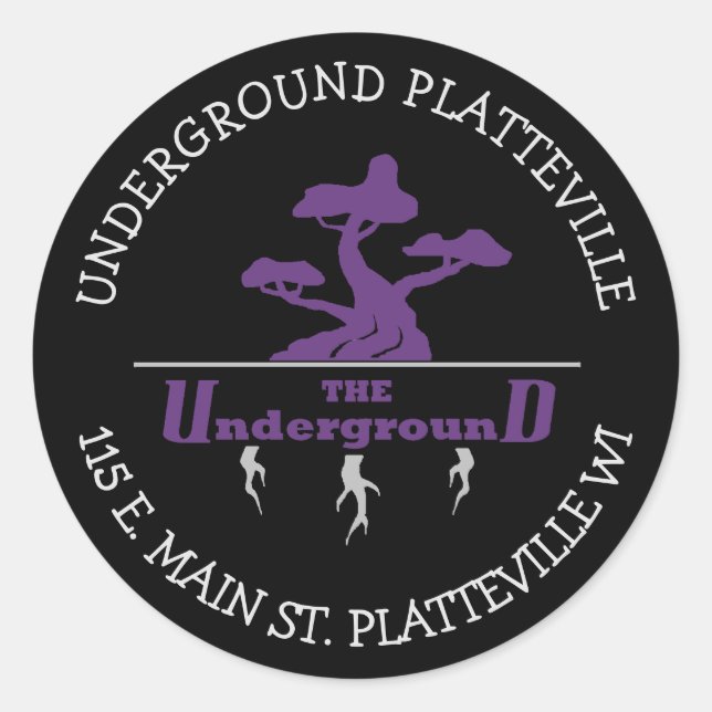 Os autocolantes do logotipo do Compro Vaping Subte (Frente)