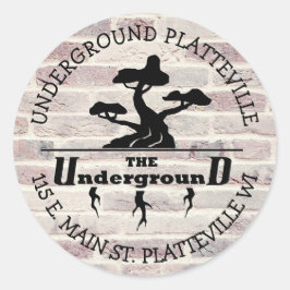 Os autocolantes do logotipo do Compro Vaping Subte