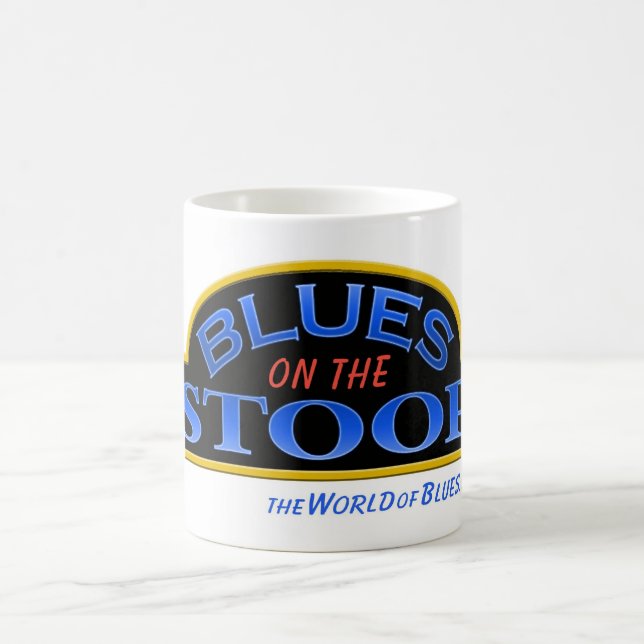 Os AZUIS na caneca de café do STOOP com BOT (Centro)