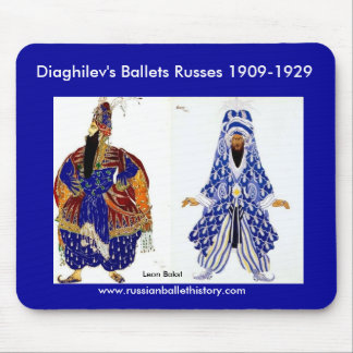 Os balés Russes Mousepad de Diaghilev