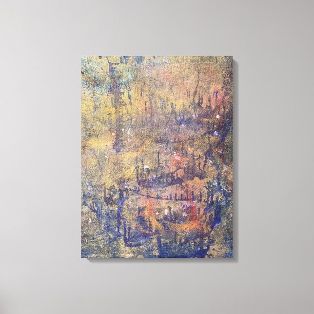 Os Barcos no Impressão de Storm Acrylic (Frente)