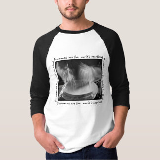 Os bateristas são t-shirt da pulsação do coração