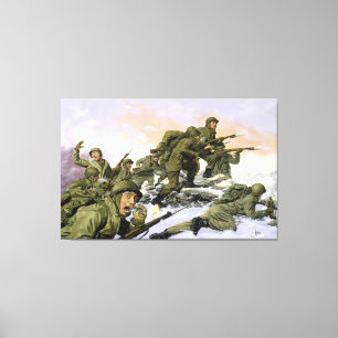 Os Borinqueneers por Dominic D'Andrea Impressão