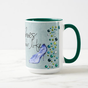Os calçados podem mudar sua caneca da cerceta da