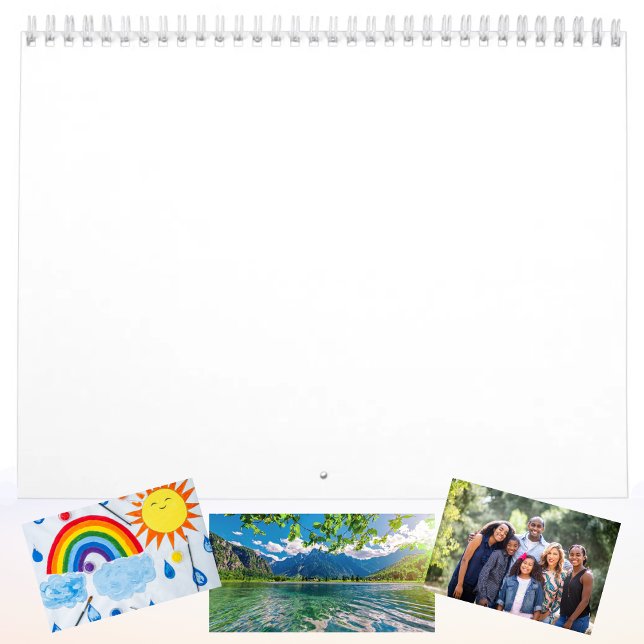 Os calendários mensais vazios ou ADICIONAM SUAS (Blank wall calendar. Customizable wall calendars. Blank wall calendars. Personalised Wall Calendars.)