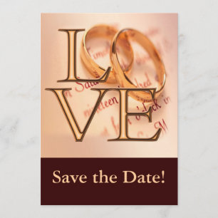 Os cartões salve a data feitos sob encomenda,