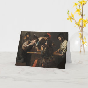 Os Cheats, Soldados Mercenários Jogando Cartões