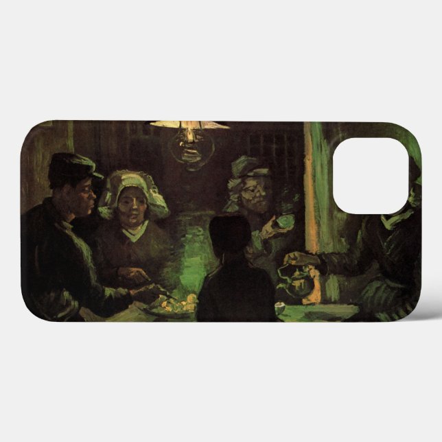 Os Comedores de Batata por Vincent van Gogh (Verso (horizontal))