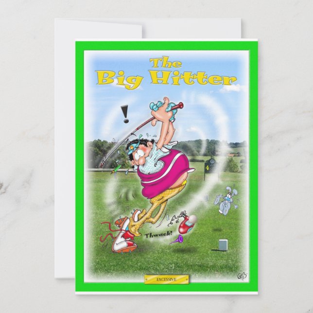 Os convites grandes do lançador (Frente)