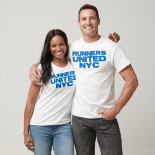 Os corredores uniram a camiseta de NYC