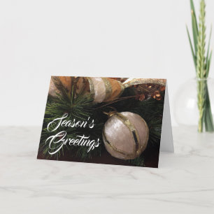 Os cumprimentos da estação, cartão