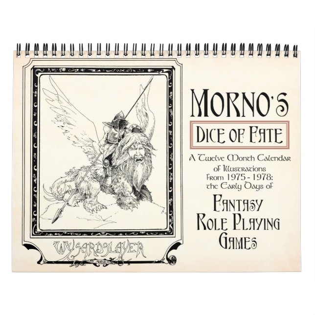 Os dados de Morno do calendário do destino (Capa)