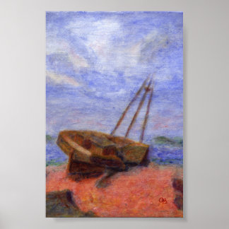 Os destroços, Poster