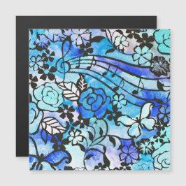 Os dias felizes estão aqui de novo, cartão magnéti