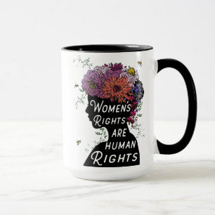Os direitos das mulheres são caneca de café dos