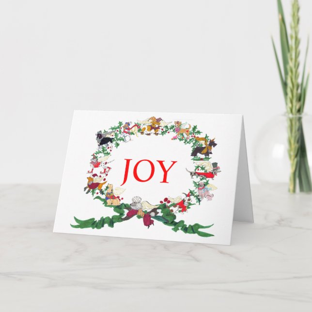 Os doze cães do cartão de Natal (Frente)