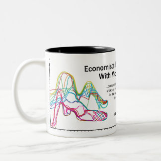 Os economistas fazem-no com caneca do Dois-Tom dos