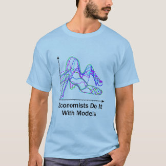 Os economistas fazem-no com o t-shirt da cor clara