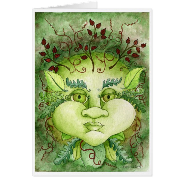 Os elementos - cartão da terra (Frente)