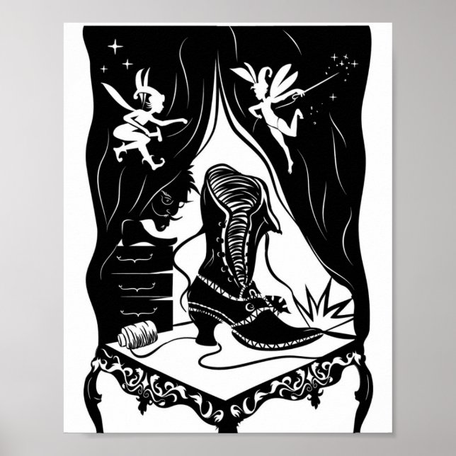 Os Elves e a Poster do sapateiro (Frente)