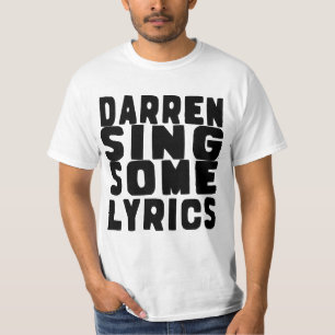 Os erro de impressão genéticos cantam o t-shirt