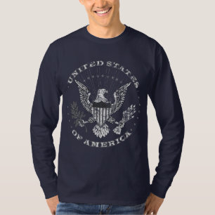 Os Estados Unidos da América afligiram o t-shirt