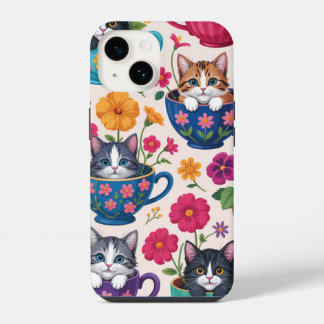 Os Gatinhos de Xícara & Flores