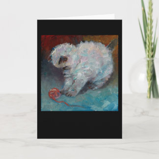 Os gatos gostam de nos cartões