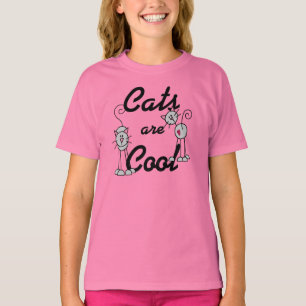 Os gatos são camiseta legal e presentes