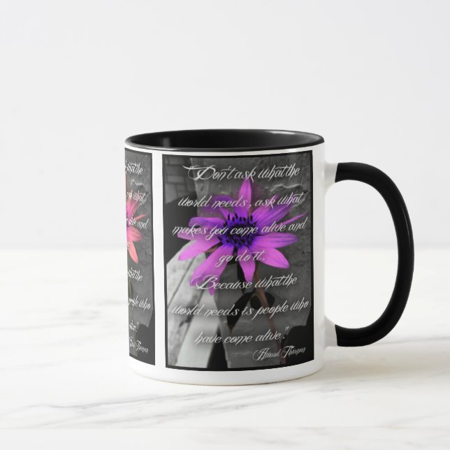 Os girassóis "Go da cor da caneca fazem-no" (Direita)