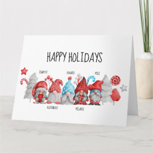 Os Gnomos de Natal Dobraram o Cartão