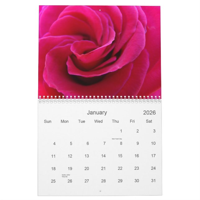 Os grandes chefes inspiram os calendários da (Jan 2026)