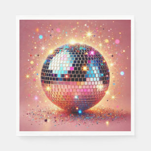 Os guardanapos de bola de disco!