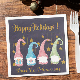 Os guardanapos de papel do partido dos gnomos suec