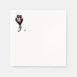 Os guardanapos do coquetel "Arco Tie Affair"