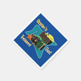 Os guardanapos do tesouro do oceano