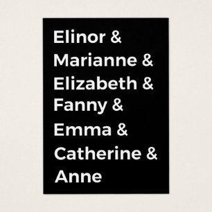 Os Heroínas de Jane Austen I