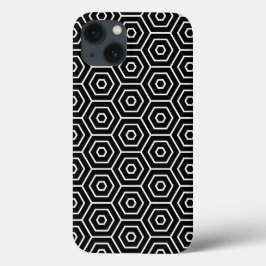 Os hexágonos texture o teste padrão geométrico