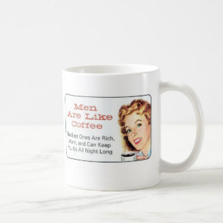 Os homens são como a caneca de café