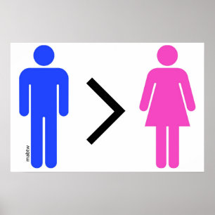 Os homens são melhores do que o poster das
