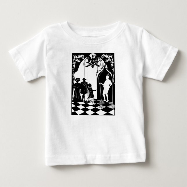 Os Imperadores Novas Roupas, Camiseta De Bebê (Frente)