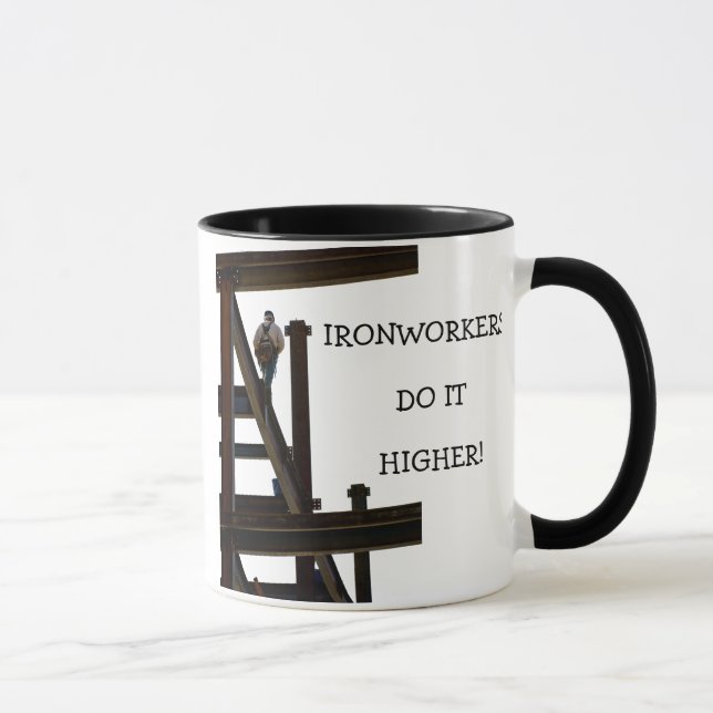 Os Ironworkers fazem-no uma caneca mais alta (Direita)